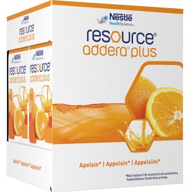 Bild på Resource Addera Plus Apelsin, drickfärdigt kosttillägg 4 x 200 ml