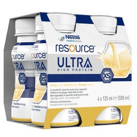 Bild på Resource Ultra Vaniljsmak 4x125 ml