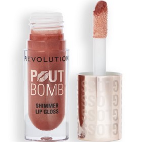 Bild på Revolution Pout Bomb Shimmer Gloss Nude Glow 4,5 ml