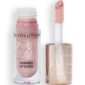 Bild på Revolution Pout Bomb Shimmer Gloss Shine Pink 4,5ml