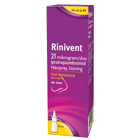 Bild på Rinivent Nasal nässpray 21ug/dos 180 doser