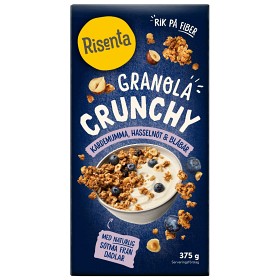 Bild på Risenta Granola Kardemumma Hasselnöt Blåbär 375 g
