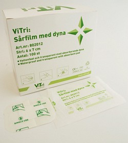 Bild på Sårfilm med dyna 6 x 10 cm 1 st