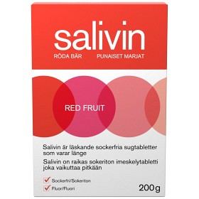 Bild på Salivin Sugtabletter Red Fruit 200 g