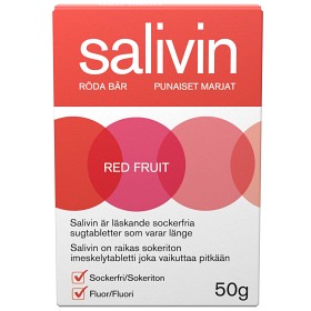 Bild på Salivin sugtabletter Red Fruit 50 g