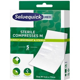 Bild på SalvequickMED Compress Medium 5 st