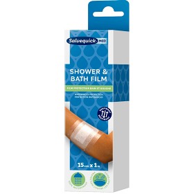 Bild på SalvequickMED Shower & Bath Film 15 cm x 1 m