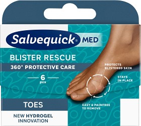 Bild på SalvequickMED Blister Rescue Toes 6 st