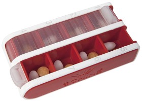 Bild på Schine Pill Box Small Röd