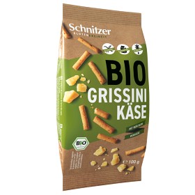 Bild på Schnitzer Glutenfri Grissini Ost 100 g