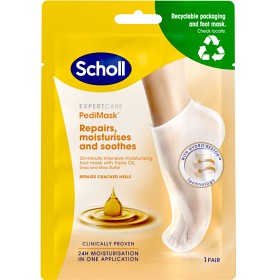 Bild på Scholl Moisturising Pedi Mask Triple Oil