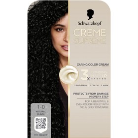 Bild på Schwarzkopf Creme Supreme 1-0 Natural Black