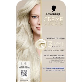Bild på Schwarzkopf Creme Supreme 11-11 Ultra Light Titanium Blonde