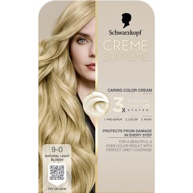 Bild på Schwarzkopf Creme Supreme 9-0 Natural Light Blonde