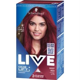Bild på Schwarzkopf LIVE L75 Deep Red