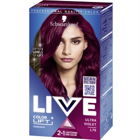 Bild på Schwarzkopf LIVE L76 Ultra Violet