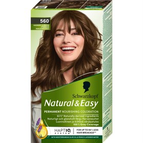 Bild på Schwarzkopf Natural & Easy 560 Kashmir Ljusbrun