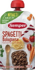 Bild på Semper Ätklar Spagetti Bolognese 6M 120 g