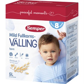 Bild på Semper Fullkornsvälling Mild med Havre 8M 5 L
