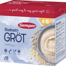 Bild på Semper Godnatt Gröt Natural 6m