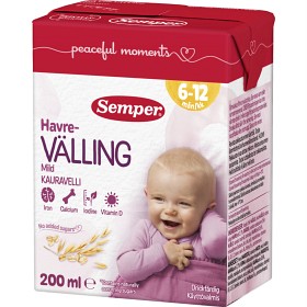Bild på Semper Havrevälling Mild Drickfärdig 6M 200 ml