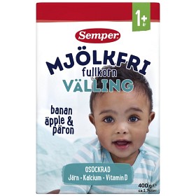 Bild på Semper Mjölkfri Fullkornsvälling Frukt 400 g