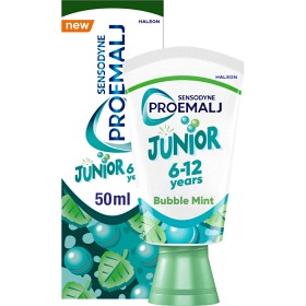 Bild på Sensodyne ProEmalj Junior 6-12 år tandkräm 50 ml