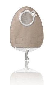 Bild på SenSura Click Uro, tömbar påse, Midi beige, ring 50 mm 30 st