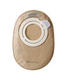 Bild på SenSura Flex sluten påse, Midi beige, häftring 50 mm, med dubbla filter 30 st