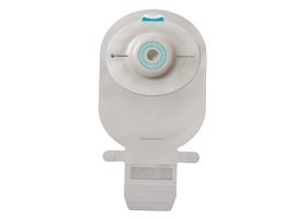 Bild på SenSura Mio 1-dels tömbar Convex Deep, Midi, grå, hål 10-23 mm 10 st