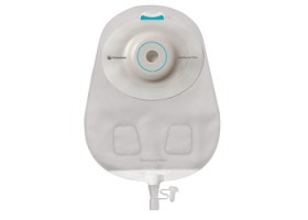 Bild på SenSura Mio 1-dels urostomipåse Convex Soft, Midi, grå, hål 10-33 mm 10 st