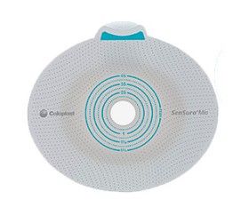 Bild på SenSura Mio Click 2-dels basplatta med bältesöron, ring 40 mm, hål 25-35 mm 5 st