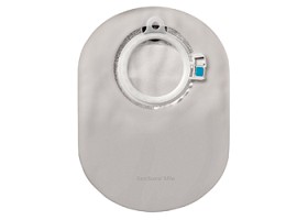 Bild på SenSura Mio Click 2-delspåse sluten Maxi, neutralt grå, insp.lucka, ring 60 mm 30 st