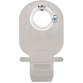 Bild på SenSura Mio Click 2-delspåse tömbar, Maxi, neutralt grå, ring 70 mm 30 st