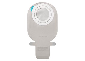 Bild på SenSura Mio Flex 2-delspåse tömbar Maxi, neutralt grå, insp.lucka, krage 50 mm 30 st