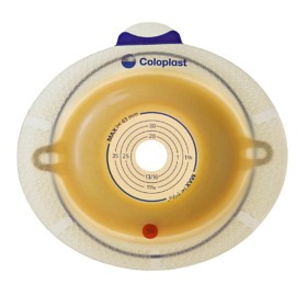 Bild på SenSura Mio Flex basplatta Convex Light, krage 50 mm, hål 28-30 mm 5 st