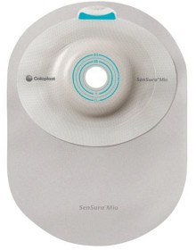 Bild på SenSura Mio 1-dels sluten Convex Soft, Maxi grå, uppklippbart hål 15-33 mm 10 st