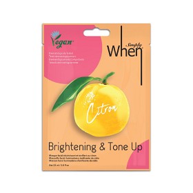 Bild på Simply When Vegan Citron Brightening & Tone Up ansiktsmask