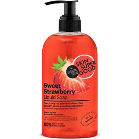 Bild på Skin Super Good Handtvål Jordgubb 500 ml