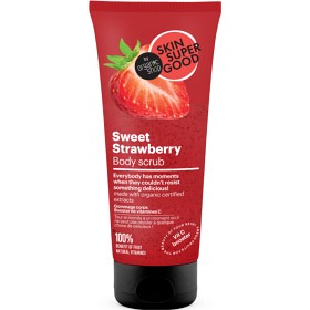 Bild på Skin Super Good Kroppsskrubb Jordgubb 200 ml