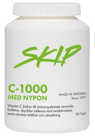 Bild på Skip C-1000 med nypon 90 tabletter 