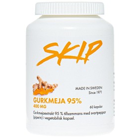 Bild på Skip Gurkmeja 95% med svartpeppar 60 kapslar