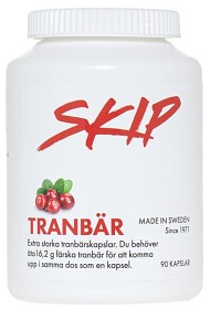 Bild på Skip Tranbär 90 kapslar