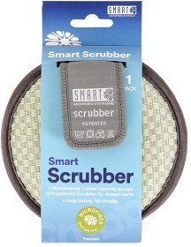 Bild på Smart Microfiber Svamp med scrubber Grön