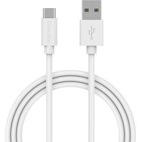 Bild på Smartline USB-C/USB-A 2.0 Cable 2m Vit