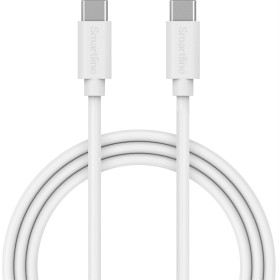 Bild på Smartline USB-C/USB-C 2.0 Cable 2m Vit