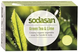 Bild på Sodasan tvål Green Tea & Lime 100 g