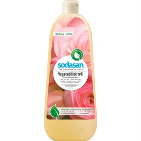Bild på Sodasan Vegetabilisk tvål Ros & Oliv Refill 1 liter