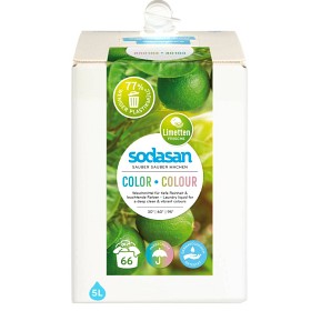 Bild på Sodasan Tvättmedel Color Lime Bag-in-Box 5 liter
