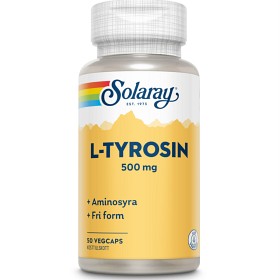 Bild på Solaray L-tyrosin 50 kapslar